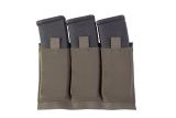 Elastic Triple Rifle Mag Pouch - ranger green